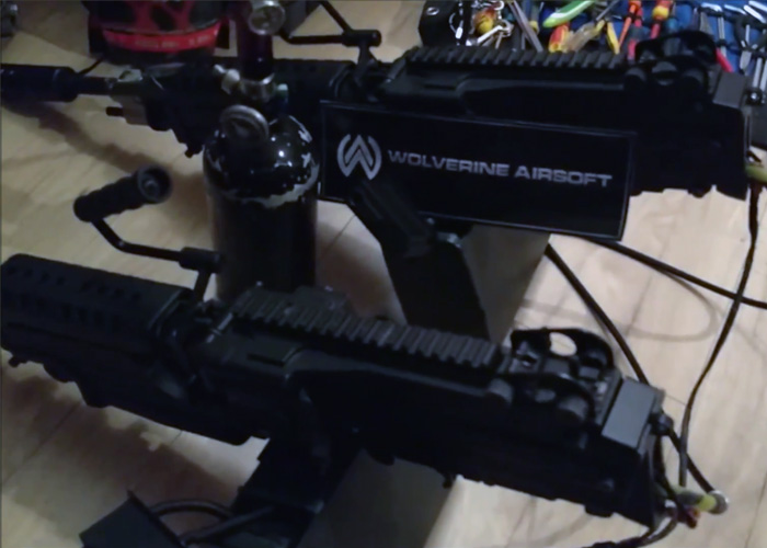 Tank's M249 Dual Inferno HPA Setup Popular Airsoft To The