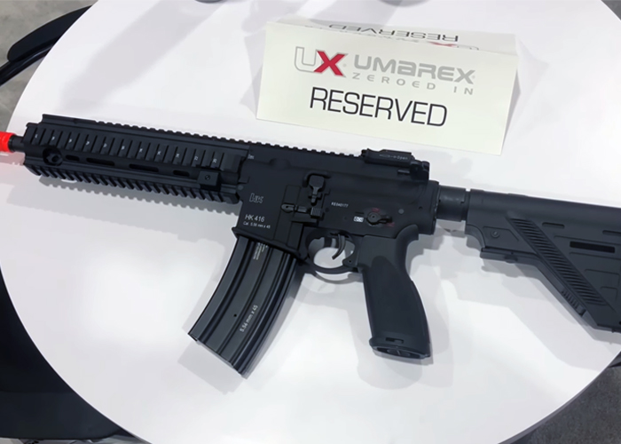 Elite Force HK416A5 At SHOT Show 2018 Popular Airsoft To The