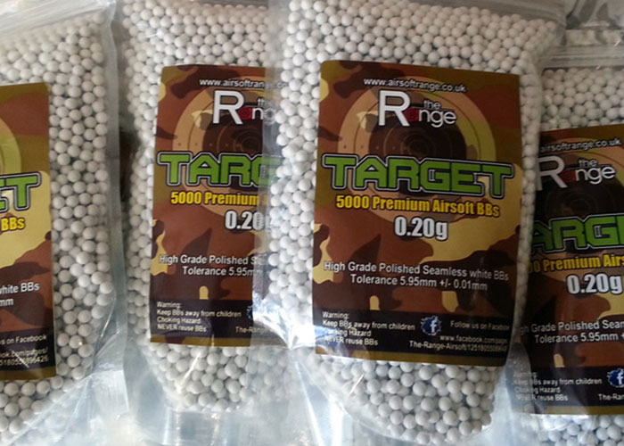 The Range 'TARGET' High Grade BBs Popular Airsoft To The