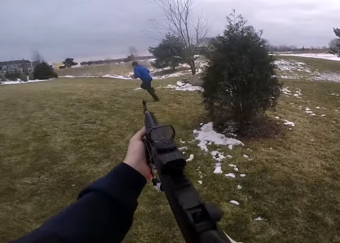 Watch A Totally Unsafe Airsoft Vs Nerf Video Popular Airsoft
