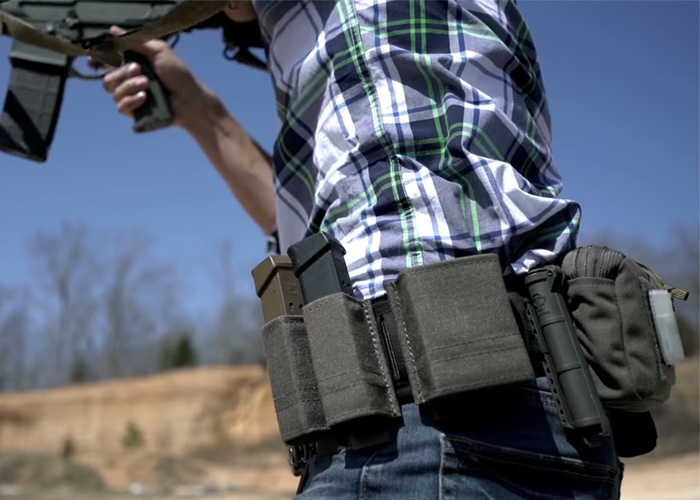 T.Rex Arms On The Esstac KYWI Pouches | Popular Airsoft