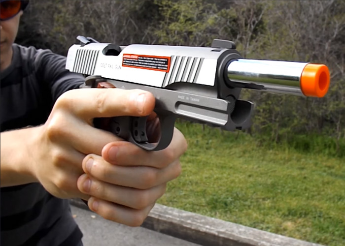USAirsoft Colt Rail Gun 1911 Review Popular Airsoft To The