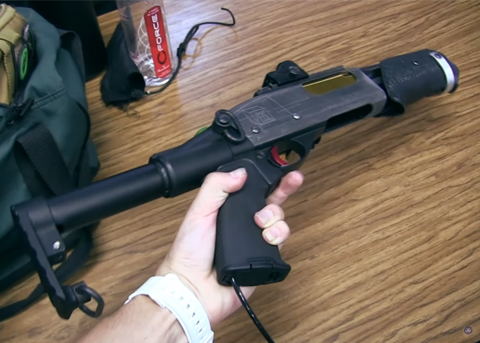 Custom HPA Shotgun With Tracer Unit Popular Airsoft To The