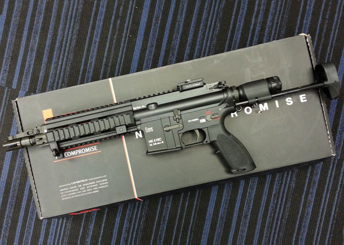 HK416C AEG 外装 東京マルイ HK416C カスタム 次世代電動ガンのカスタムをさせて