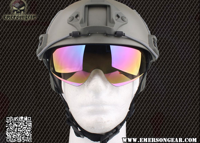 Lenses For Emerson FAST Helmets w/ Goggles Popular Airsoft
