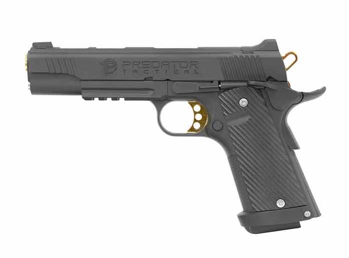 13 APCA King Arms Predator Tactical Shrike 1911 Rail Top CO2 - Custom IV