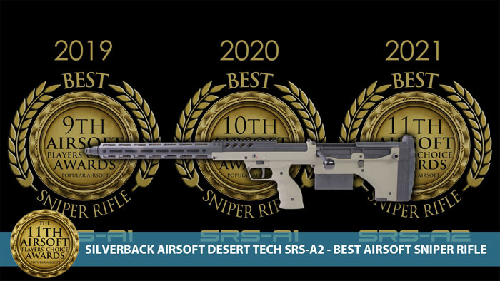 SILVERBACK AIRSOFT DESERT TECH SRS A2 Best Airsoft Sniper Rifle