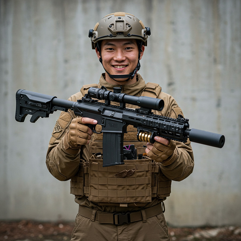 Swiss Army Airsoft Gun 03