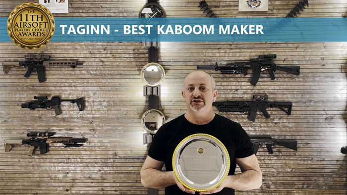 TACTICAL GAME INNOVATION (TAGINN) Best Airsoft KABOOM (Grenade/Mine/Mortar/Rocket/Pyro) Maker