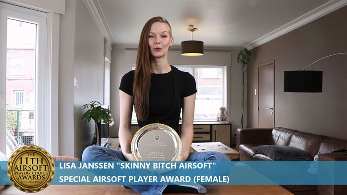 SKINNY BITCH AIRSOFT Special Airsoft Player Award (Female)