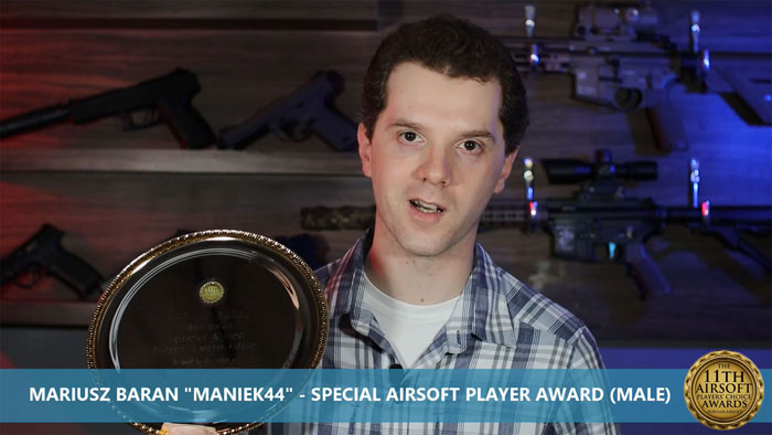 MANIEK44 Special Airsoft Player Award (Male)