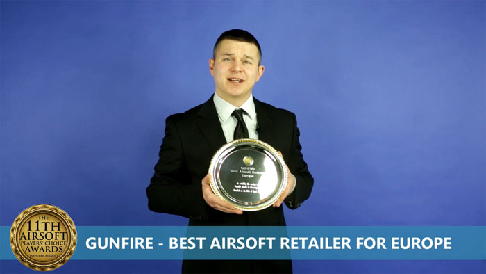 GUNFIRE Best Airsoft Retailer for Europe
