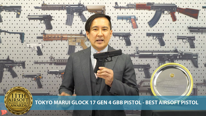 TOKYO MARUI GLOCK 17 GEN 4 Best Airsoft Pistol (Regardeless of Power Source)