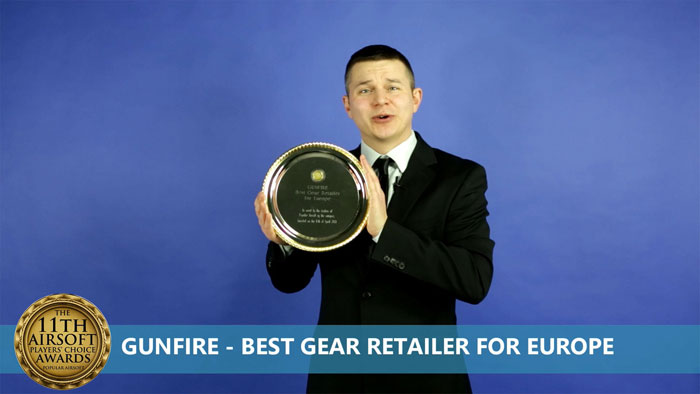 GUNFIRE Best Gear Retailer for Europe