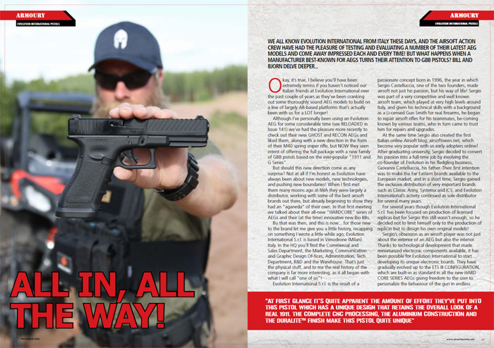 Airsoft Action Magazine November 2022 Issue 04