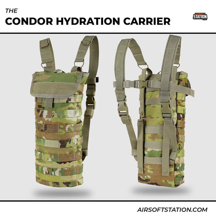 Airsoft Station: Condor Hydration Carrier With Scorpion OCP 02