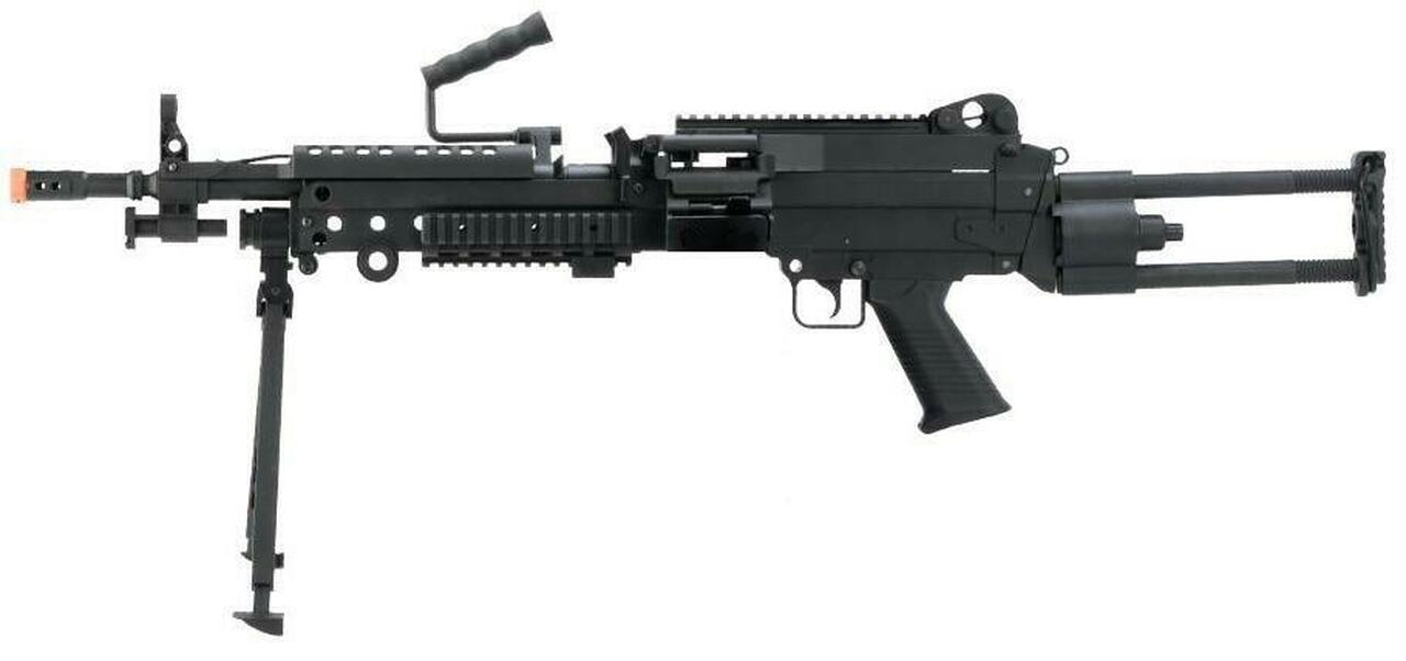 Airsoft Station Cybergun FN Herstal M249 Para “Featherweight” 02