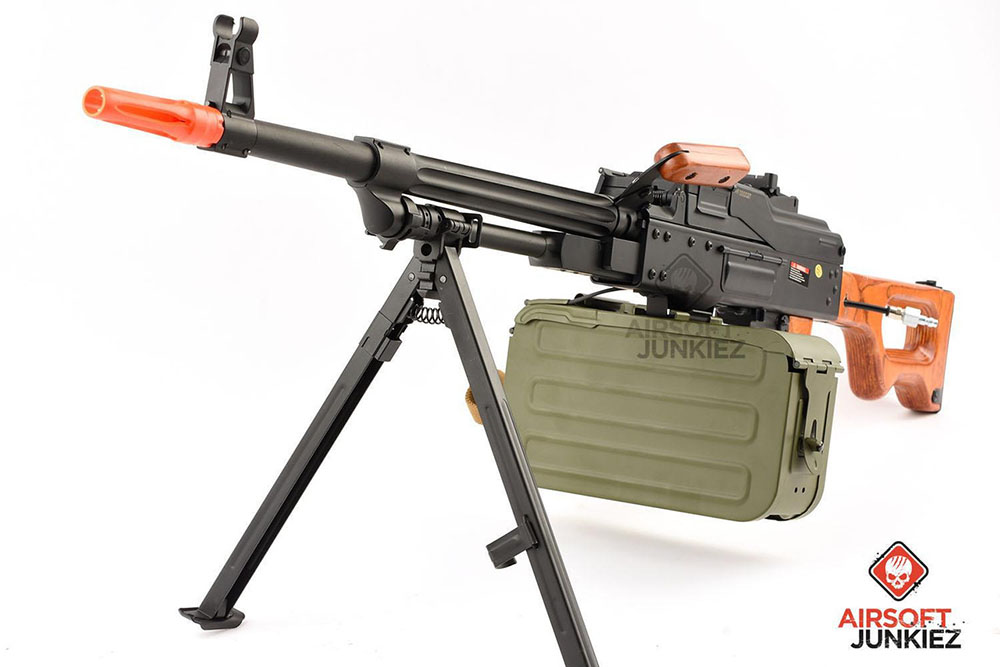 Airsoftjunkiez Custom HPA PKM Automatic Weapon Airsoft Machine Gun 02