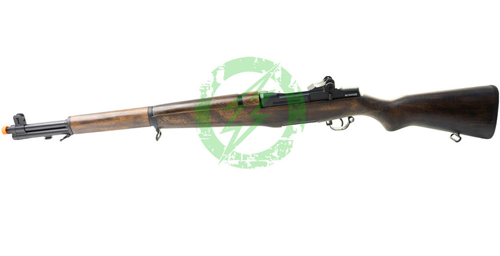 Amped Airsoft A&K M1 Garand With Real Wood Kit 04