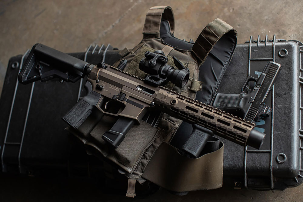 Meet The Vanquish AR9 With Integrated Baffleless Suppressor From