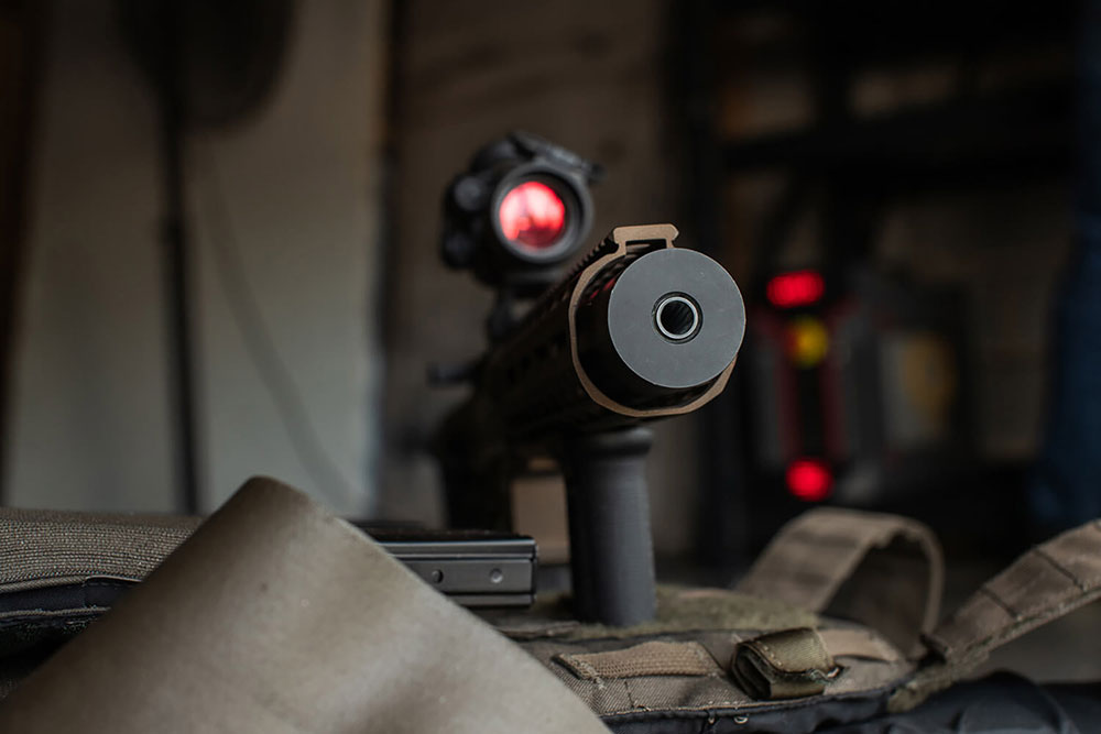 Meet The Vanquish AR9 With Integrated Baffleless Suppressor From