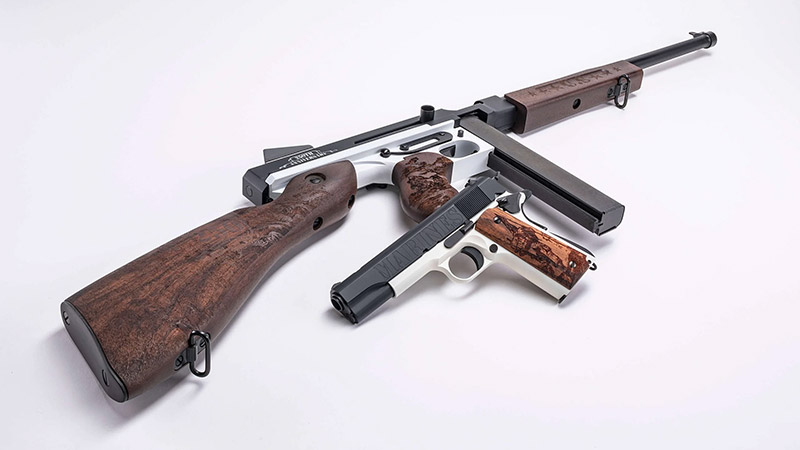 250th Anniversary USMC Commemorative Thompson & 1911 03