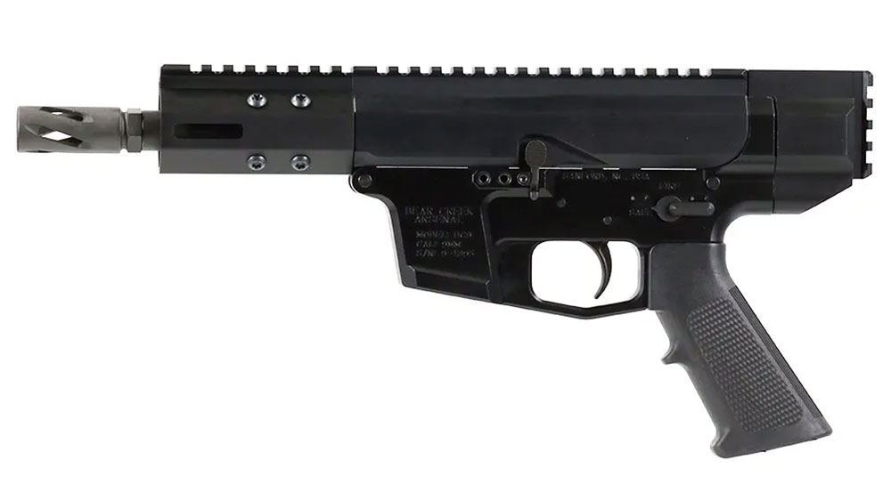 Bear Creek Arsenal 9MM Billet Right Side Charging Bufferless Pistol 03