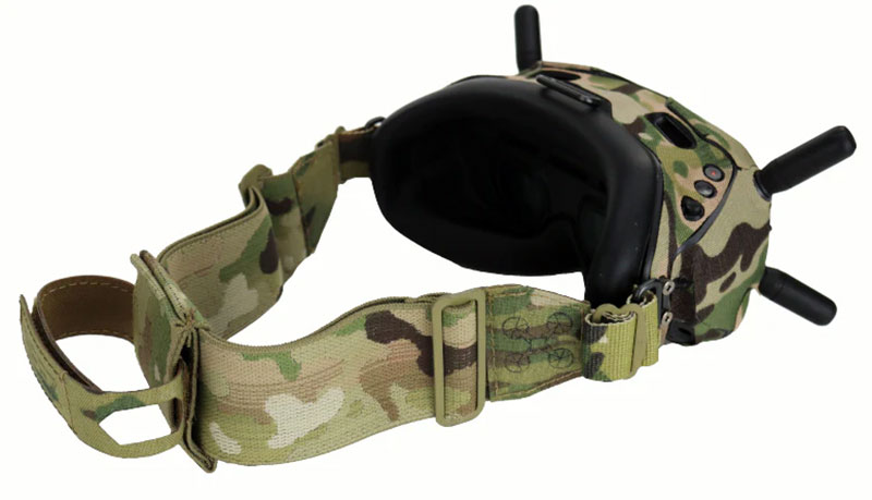 Beez Combat Systems FPV Goggle Tactical Headband Strap 03
