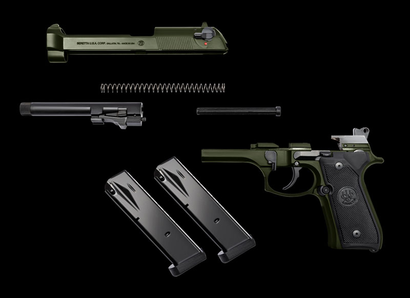 Beretta 2FS OD Green 06