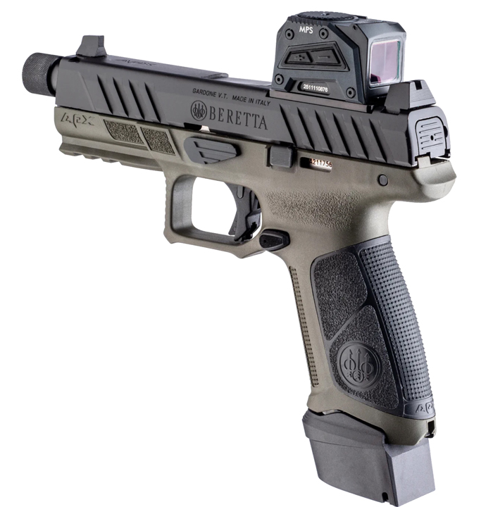 Beretta Adds The Apx A1 Tactical Full Size Pistol To Its Apx Lineup