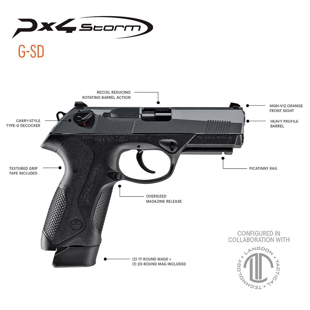 Beretta Marks Two Decades of PX4 Storm With New Compact Carry