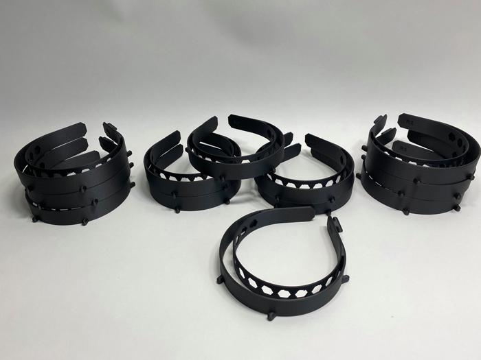 Black Variable 3D Printed Items Covid-19 Use 02
