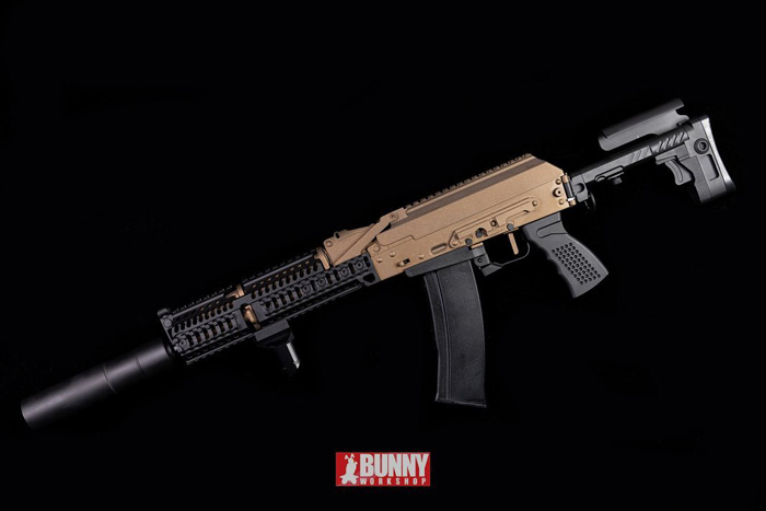 BunnyCustom Gold & Black Zenit GHK AK GBBR 02