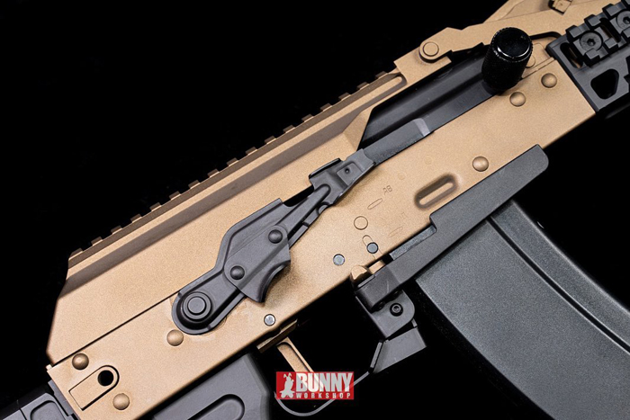 BunnyCustom Gold & Black Zenit GHK AK GBBR 03