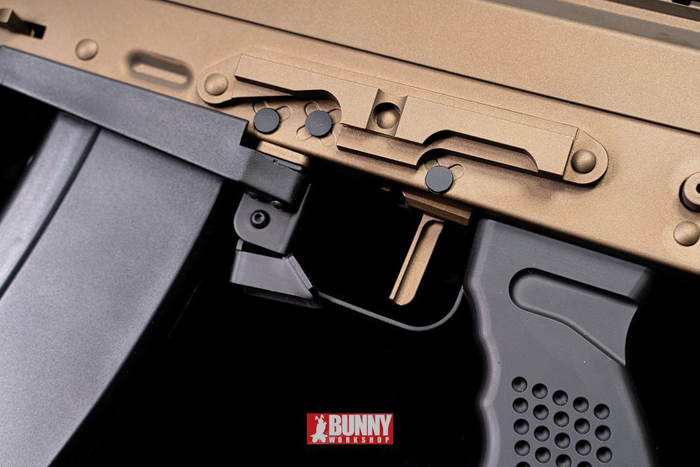 BunnyCustom Gold & Black Zenit GHK AK GBBR 04