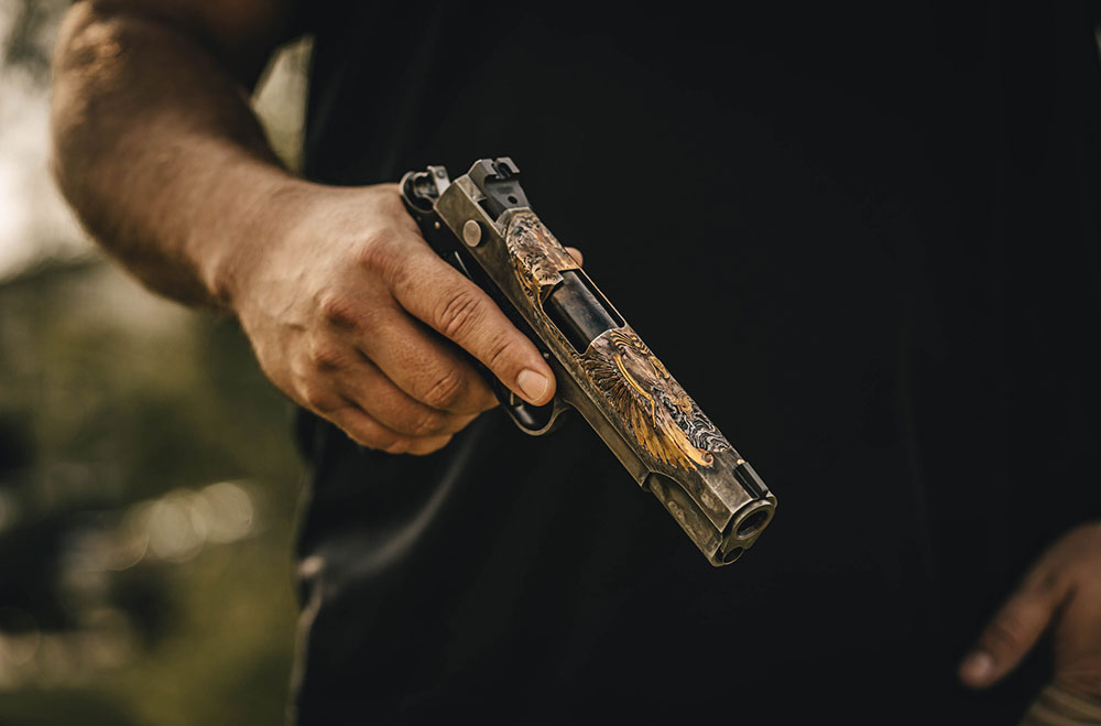 Behold The One Of A Kind "The Phoenix" Pistol From Cabot Guns Popular
