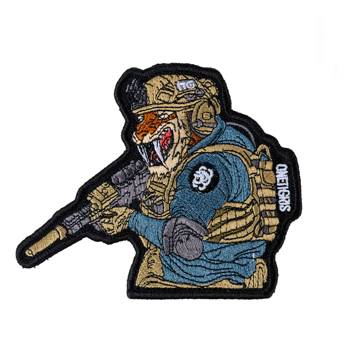 10 APCA OneTigris CALLSIGN TIGRIS Mascot Patch