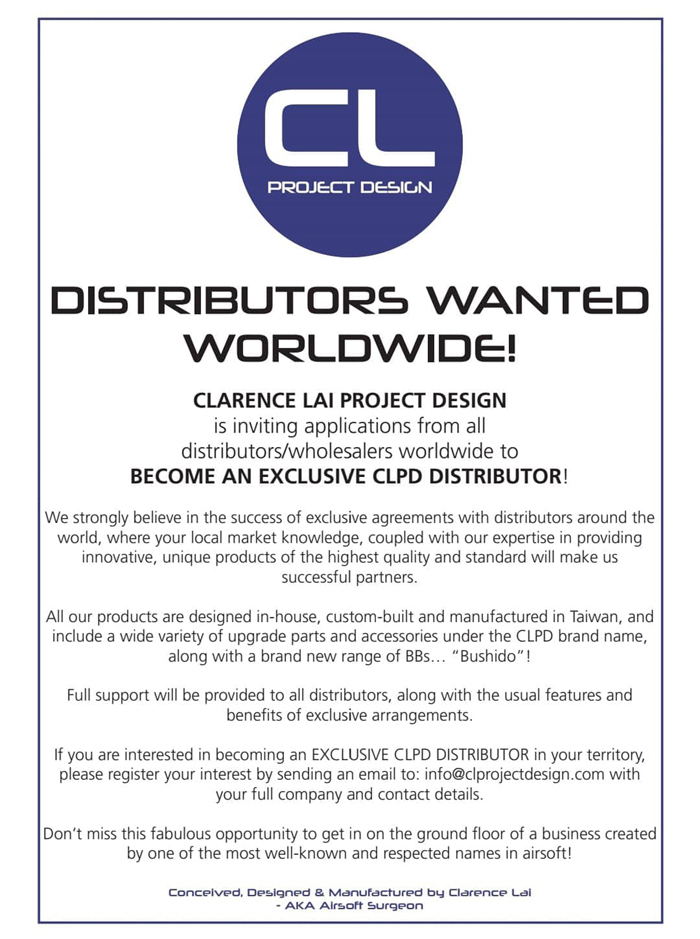 CL Project Design Looking For Distributors Popular Airsoft