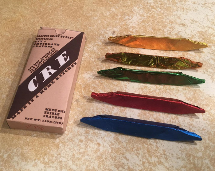 This Marine veteran is making edible and writable crayons for Marines