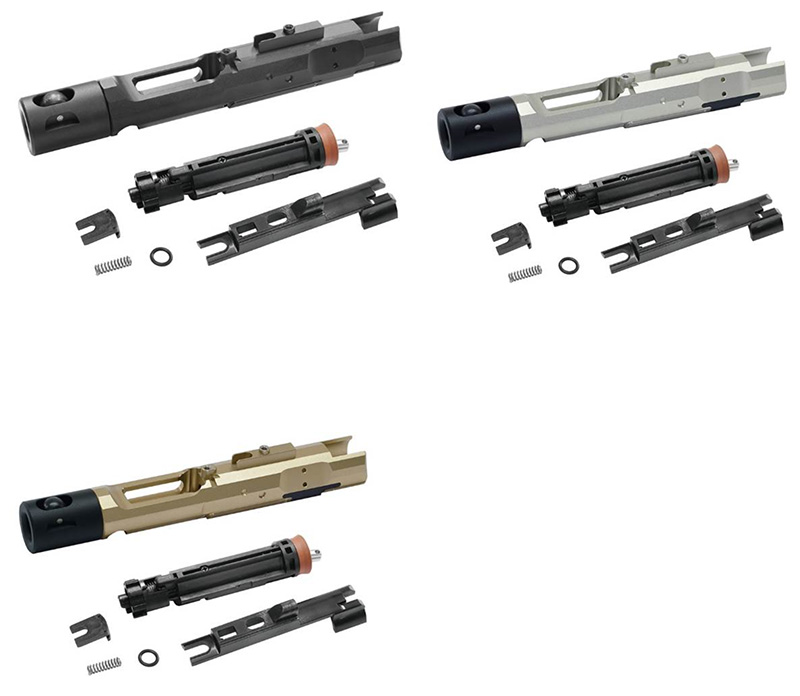 Benghazi Gen2 Light Weight Bolt Carrier for MWS System w/ Complete Nozzle Set