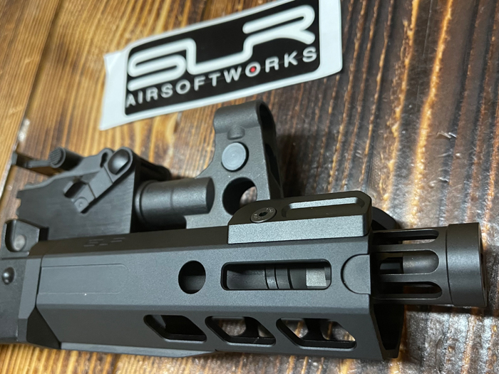 DYTAC SLR Airsoftworks ION 4.7" Light M-Lok Handguard & Stock Set For Tokyo Marui AKM GBBR 24