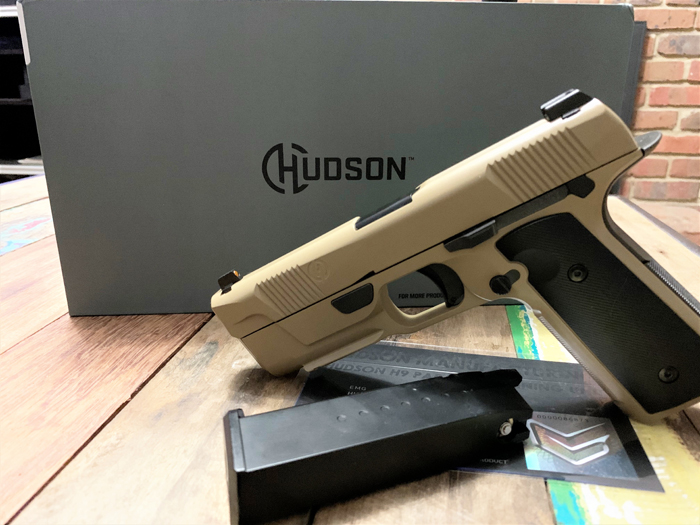 EMG Hudson H9 Airsoft GBB Pistol Review 02