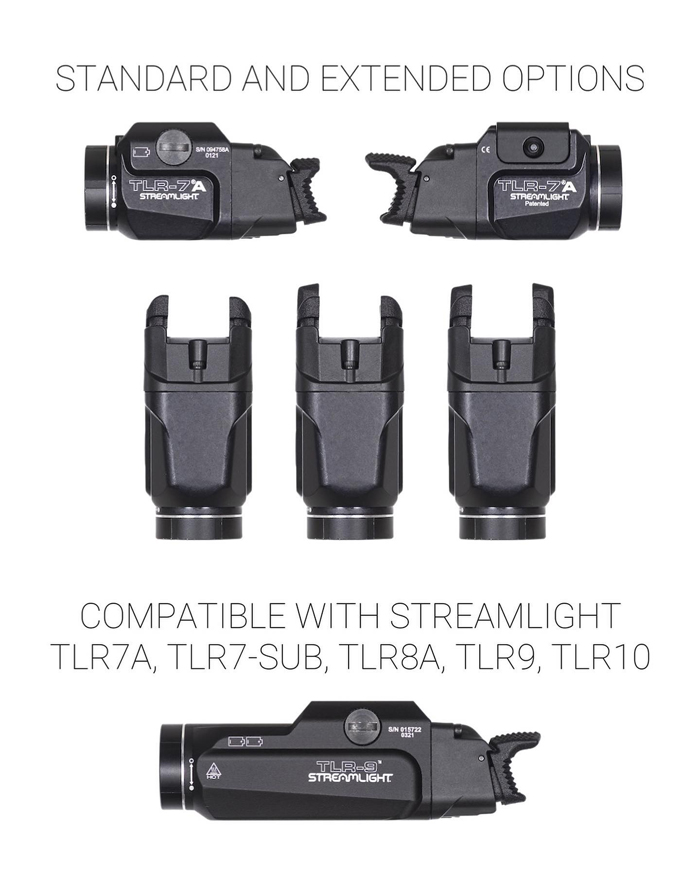 Emissary Paddle Shifter Kit for Streamlight TLR-7A 03