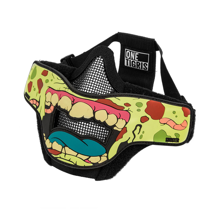 10 APCA OneTigris Mask + Mask Patch Set (Zombie)