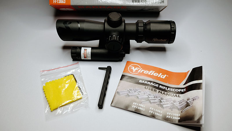 Firefield FF13061 1.5-5x32 ライフルスコープ 実物 Firefield Barrage 1.5-5x32 Riflescope ライフルスコープ FF13061