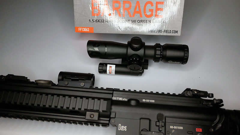 Firefield FF13061 1.5-5x32 ライフルスコープ 実物 Firefield Barrage 1.5-5x32 Riflescope ライフルスコープ FF13061