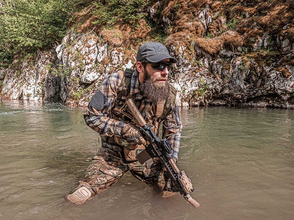 Bosnian Airsofter Hamza Sarjalic