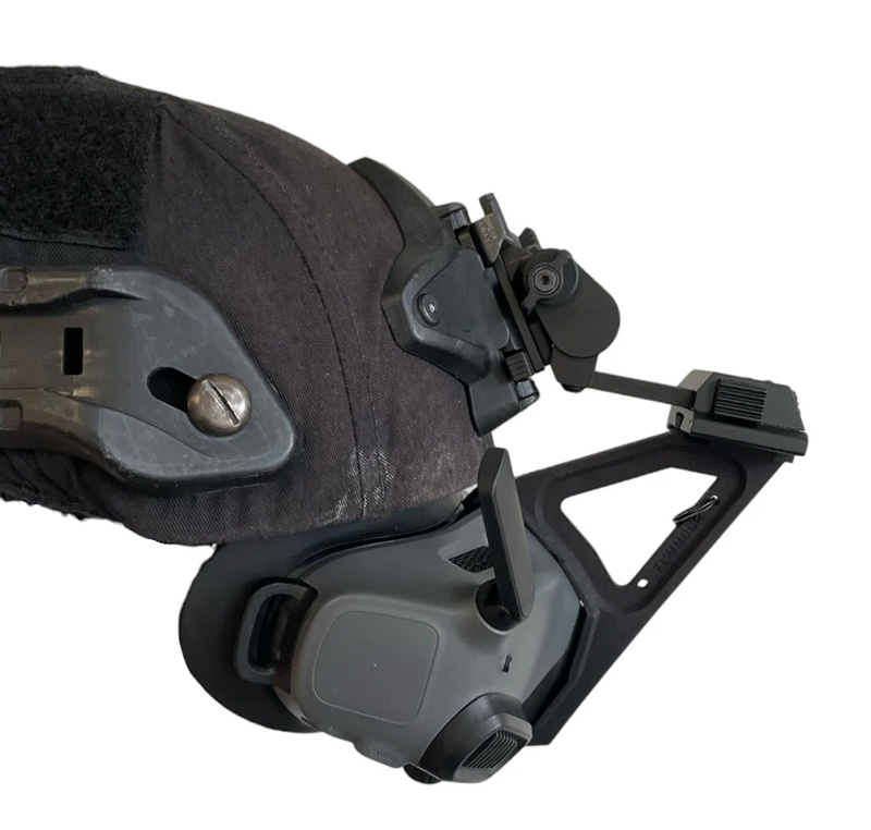 Flimmuur Tactical DJI Goggles 2 Mount for Wilcox G24 03