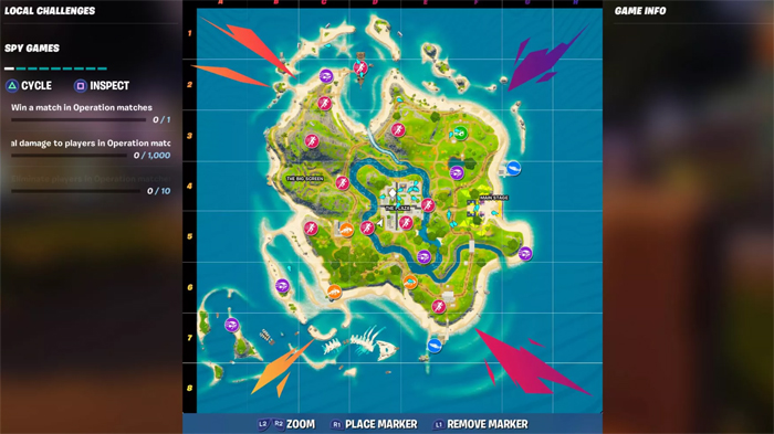 Fortnite Party Royale Mode Map