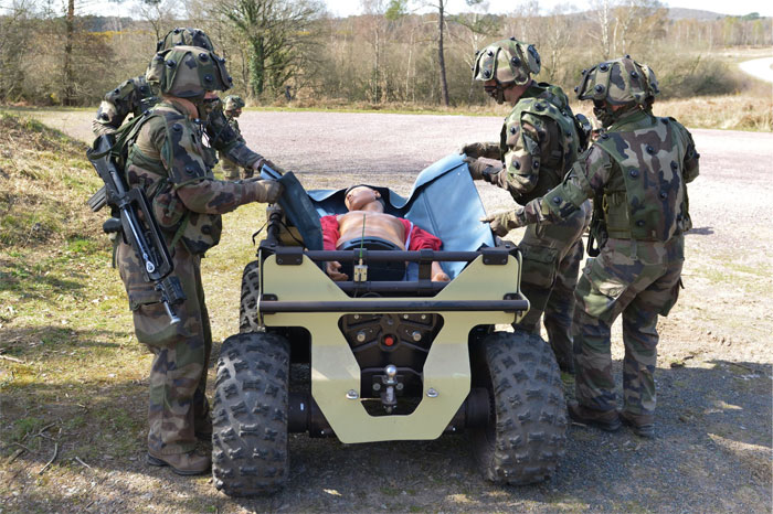 French Army Exercise With Robot 04